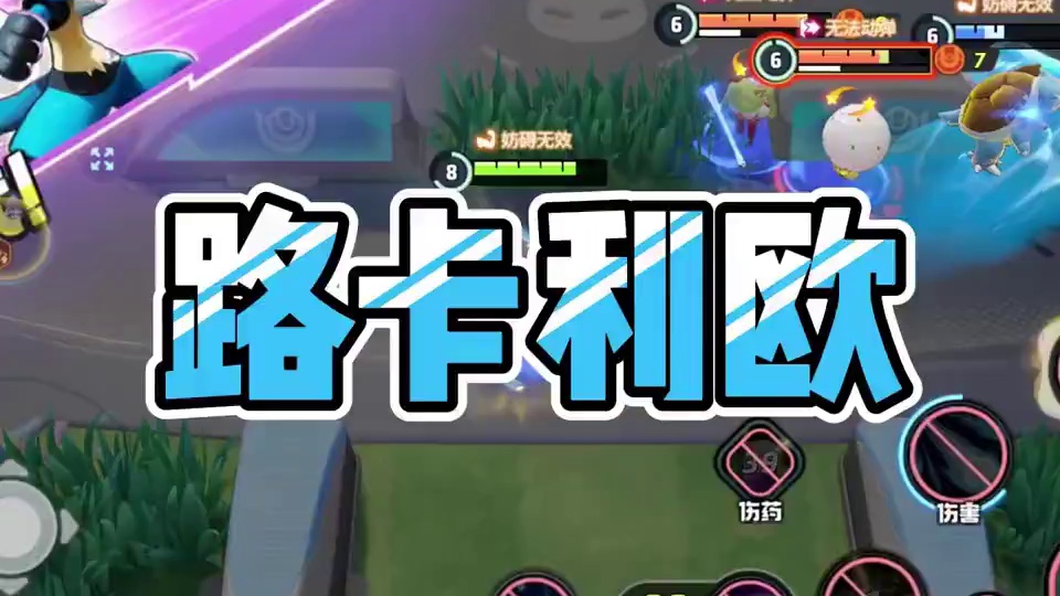 就决定是你了我的路卡利欧#宝可梦大集结 #宝可梦大集结定档11月7日 #宝可梦 #路卡利欧