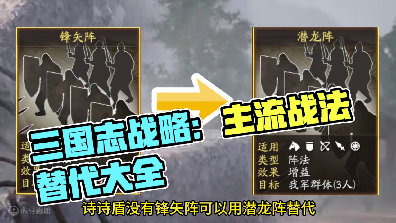 主流战法替代大全 #三国志战略版 #三战创作者计划