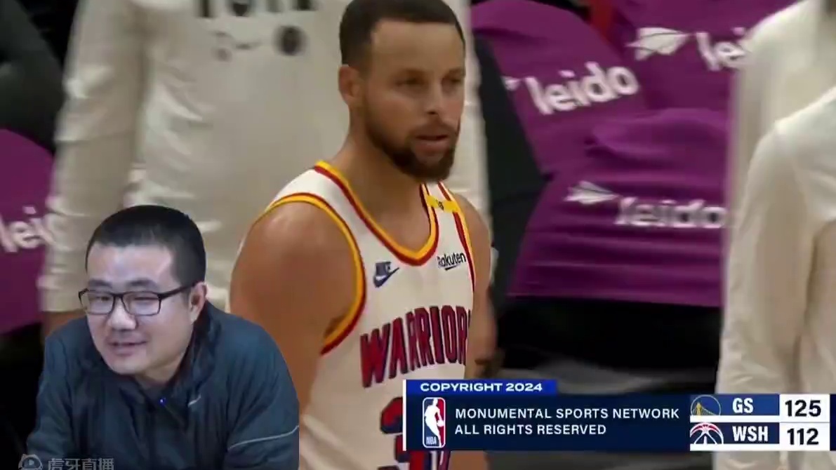 勇士胜奇才！徐静雨大喜：勇士全是绝活哥！普尔晚安玛卡巴卡！#徐静雨 #库里 #勇士 #詹姆斯 #帅炸