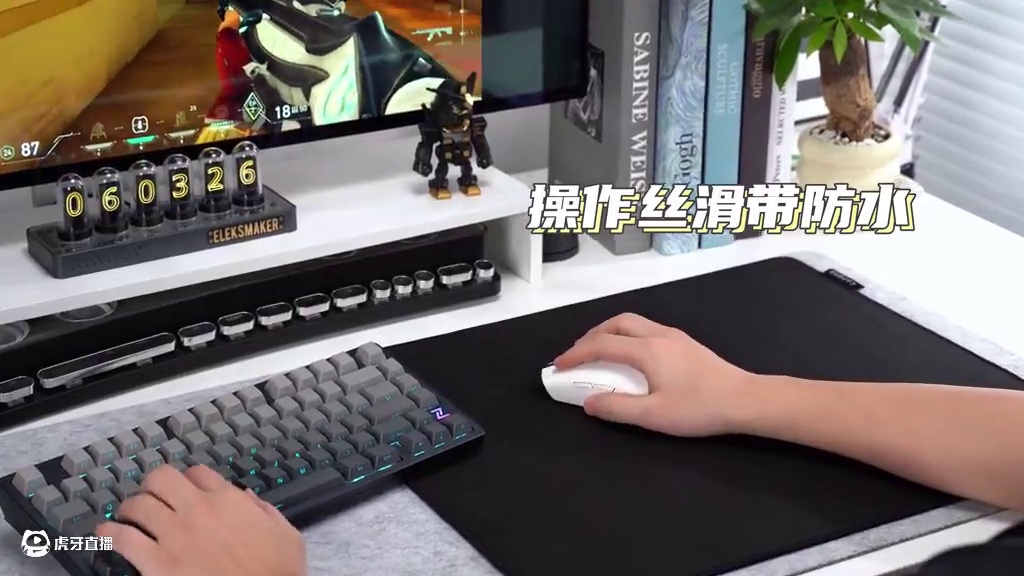 只要小几十就能得到这种丝滑的体验真的是太棒了，来自CAPERE铠雷的星辰系列鼠标垫#铠雷 #鼠标垫 