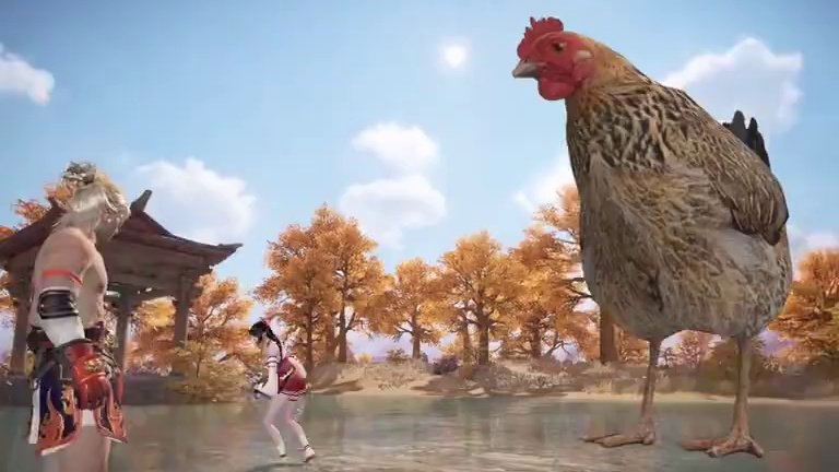 S3前瞻直播将于本周六开启，劫妹带来了新的线索——不是，聚窟洲怎么有鸡啊？#永劫无间手游