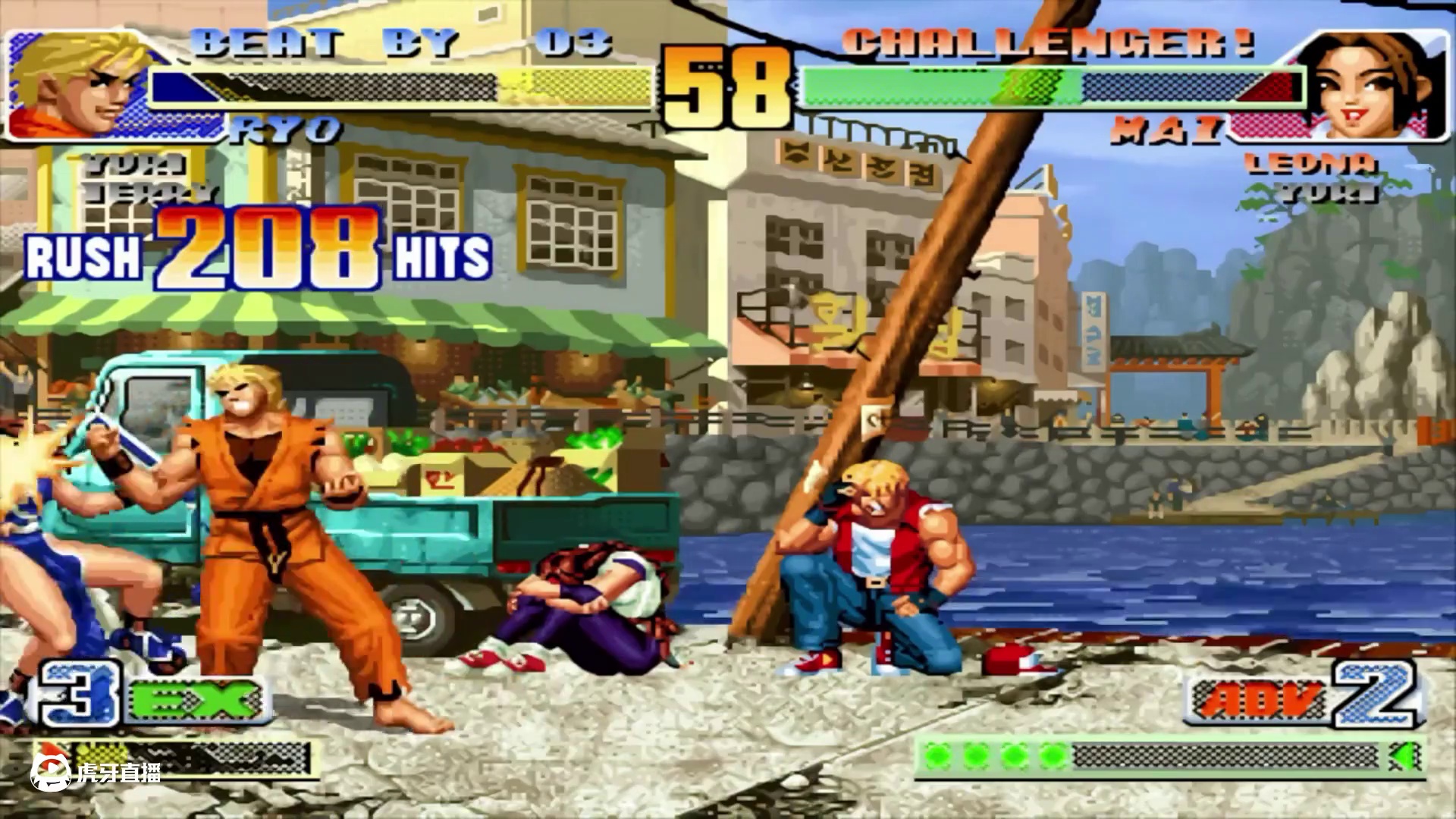 拳皇98c：一套连段17个超杀，383连！最强坂崎良再秀灯氏强反