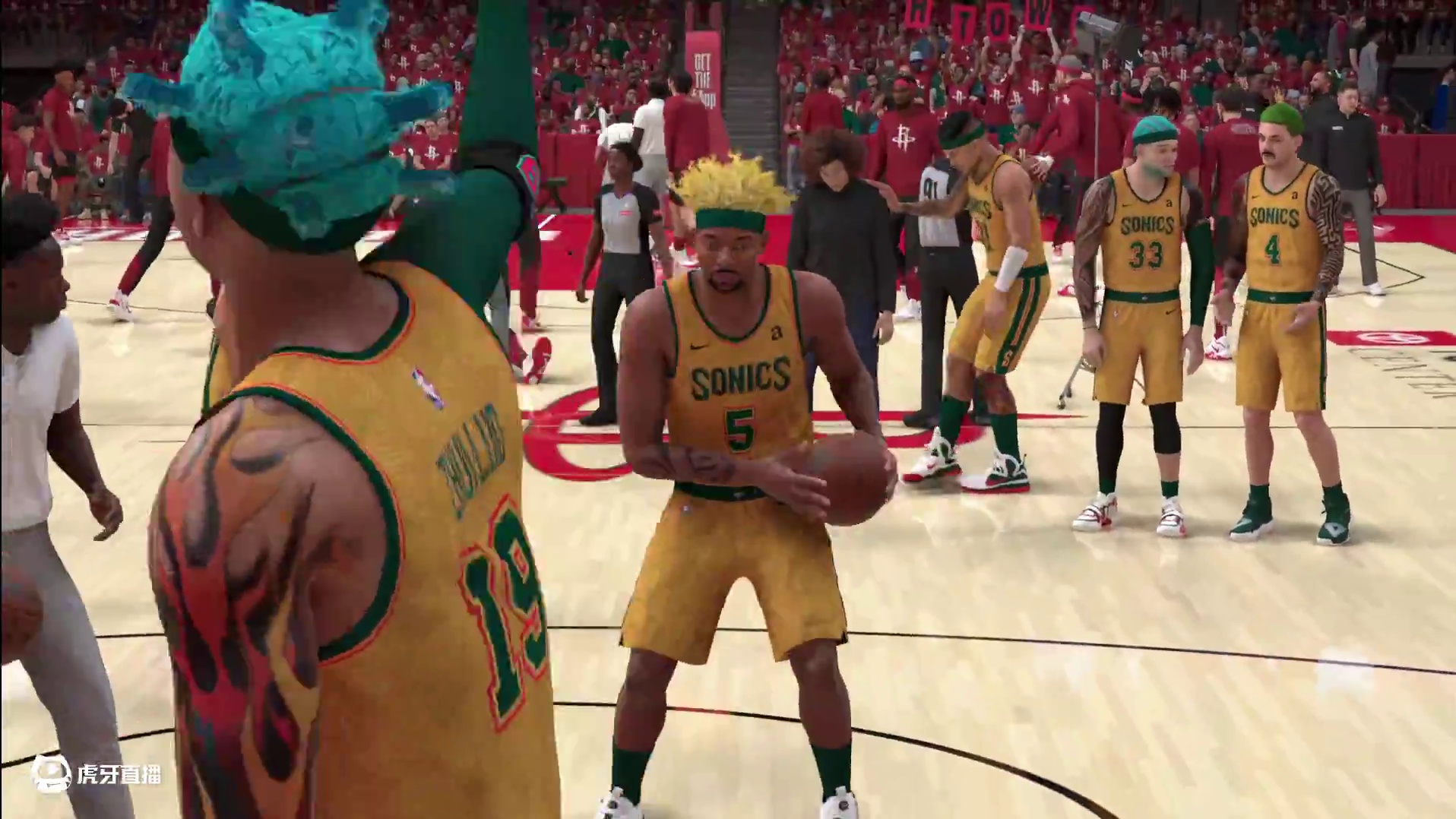 S3赛季-西决G1 超音速vs火箭 57-63 上半场