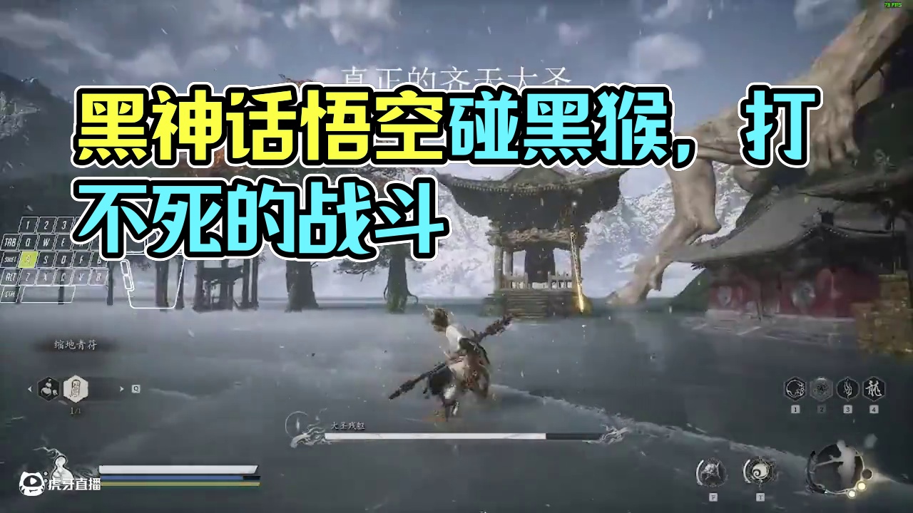 这大圣不是桂我吃 这会是碰到真的黑神话悟空了#黑神话悟空  #黑神话悟空创作者激励  #黑神话悟空创