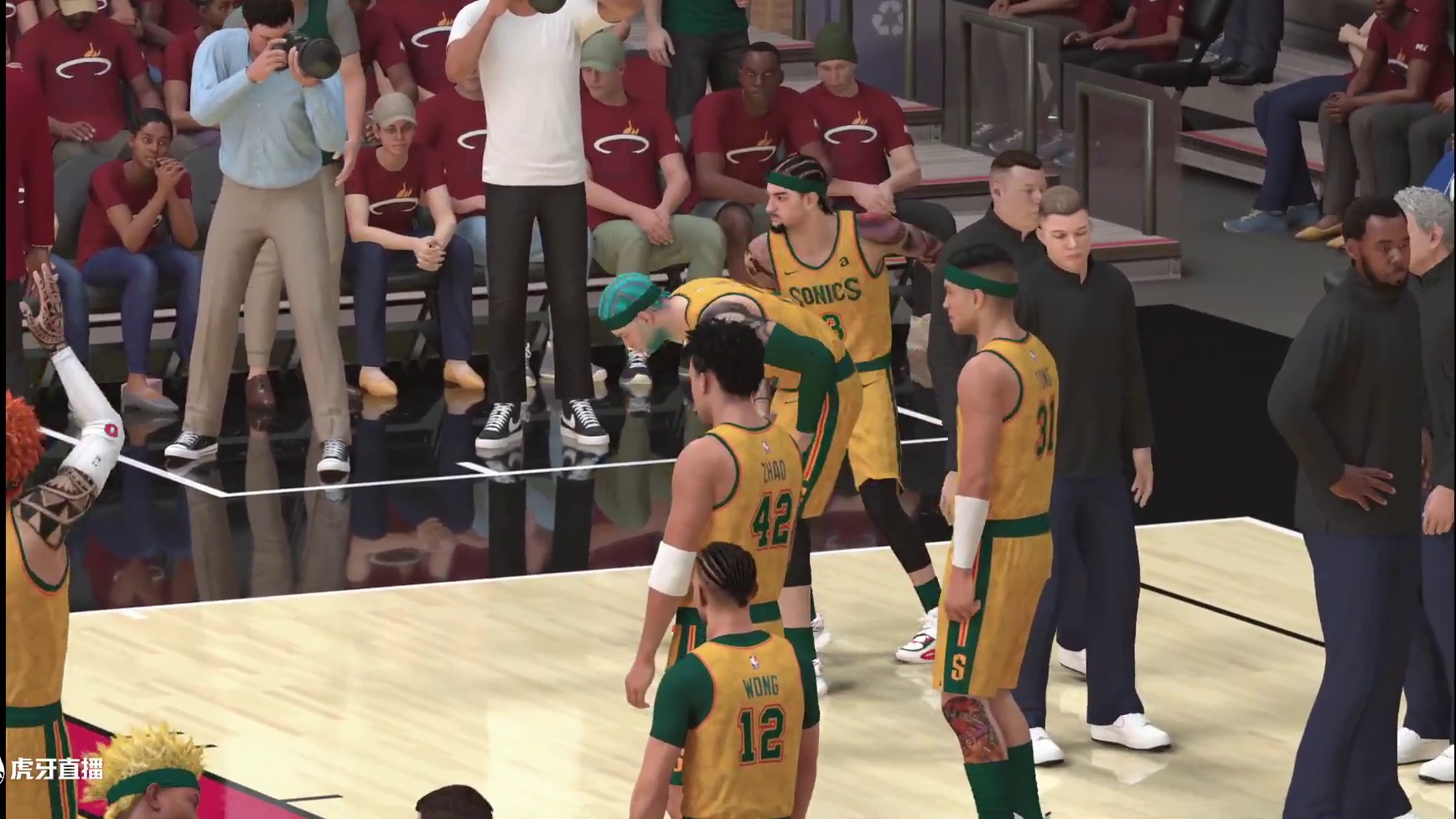 S3赛季-总决赛G1 超音速vs热火 60-40 上半场