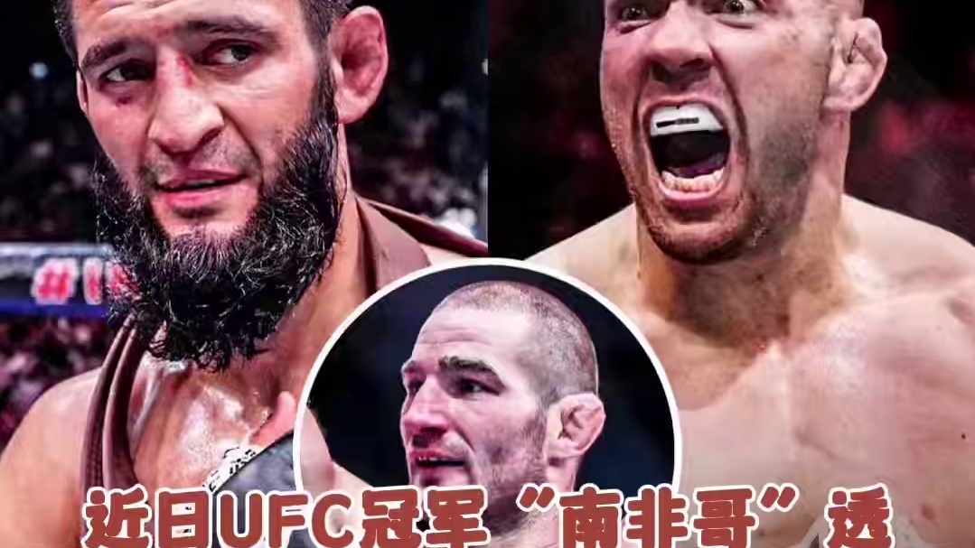 近日UFC冠军“南非哥”透露将在2月份的悉尼站回归，但还没敲定对手是狼王还是吧主。如果自己打狼王的话
