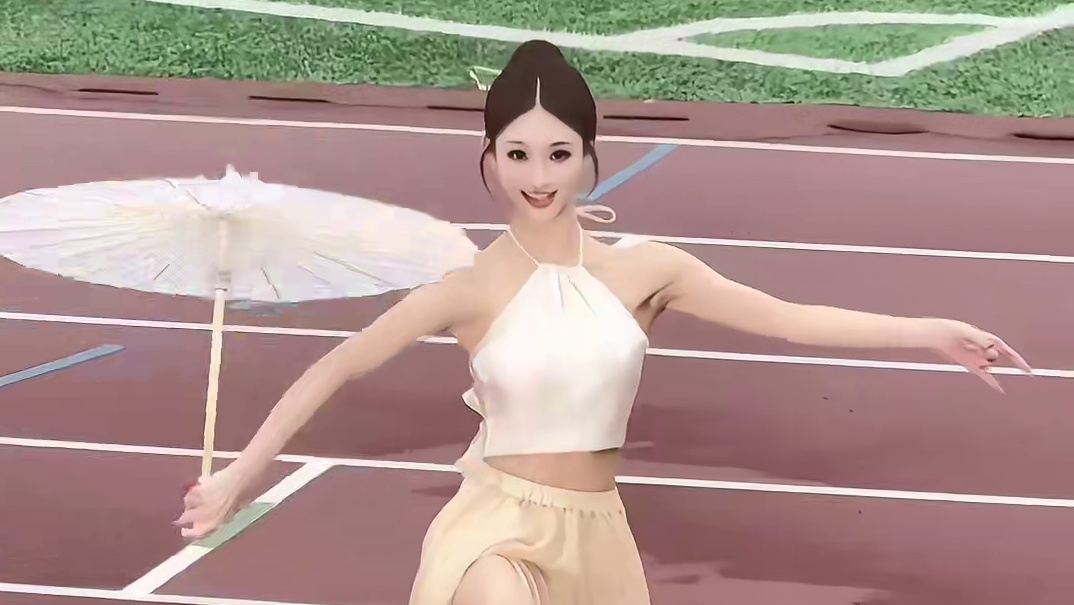 拍了百八十遍 终于有一遍能看#古典舞 #春不晚 #吴谨言腰上滚伞 #腰上滚伞高难度挑战