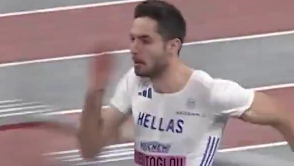 腾空的力量！滕托格罗再次飞跃极限！✈️  
#世界室内锦标赛 #田径 #滕托格罗 #跳远 #米尔蒂亚