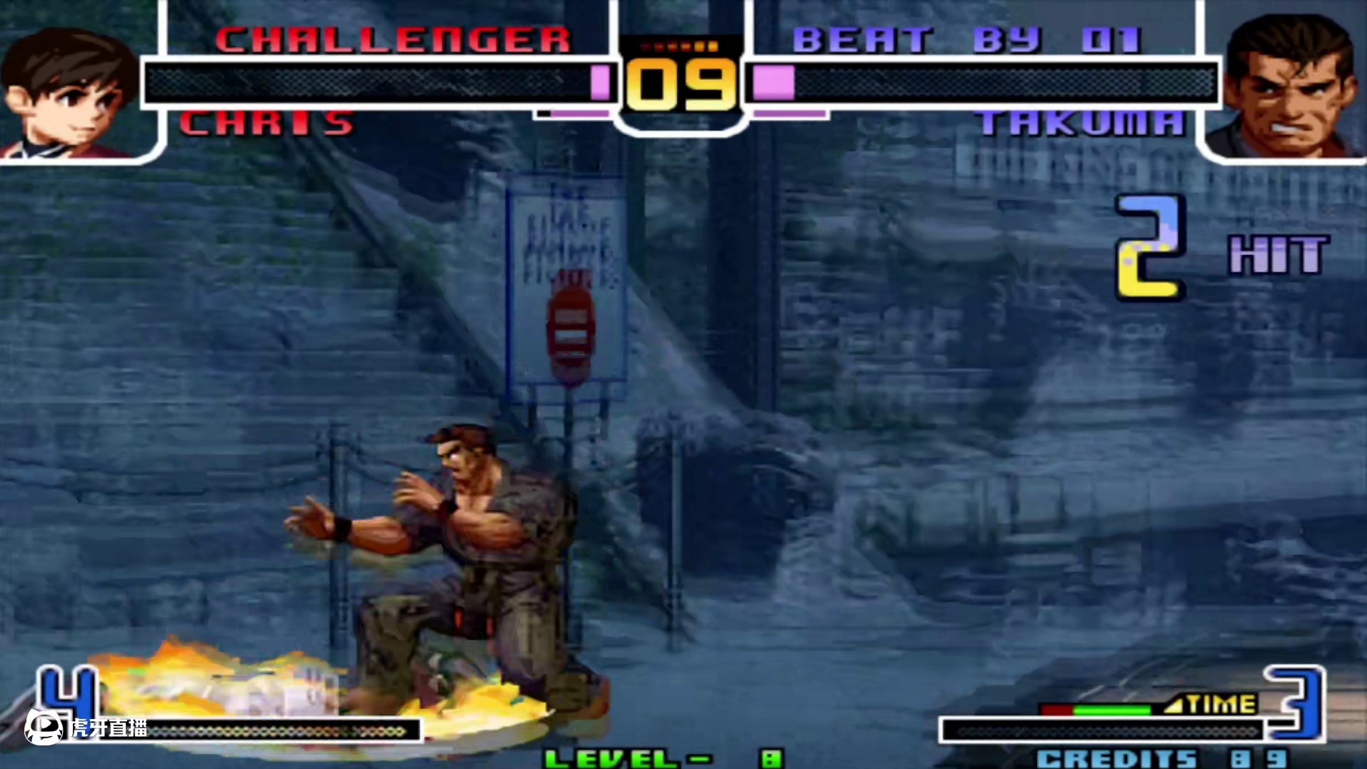 拳皇2002风云：大蛇阳光普照抬起手的那一刻，无论是谁都只能逃窜