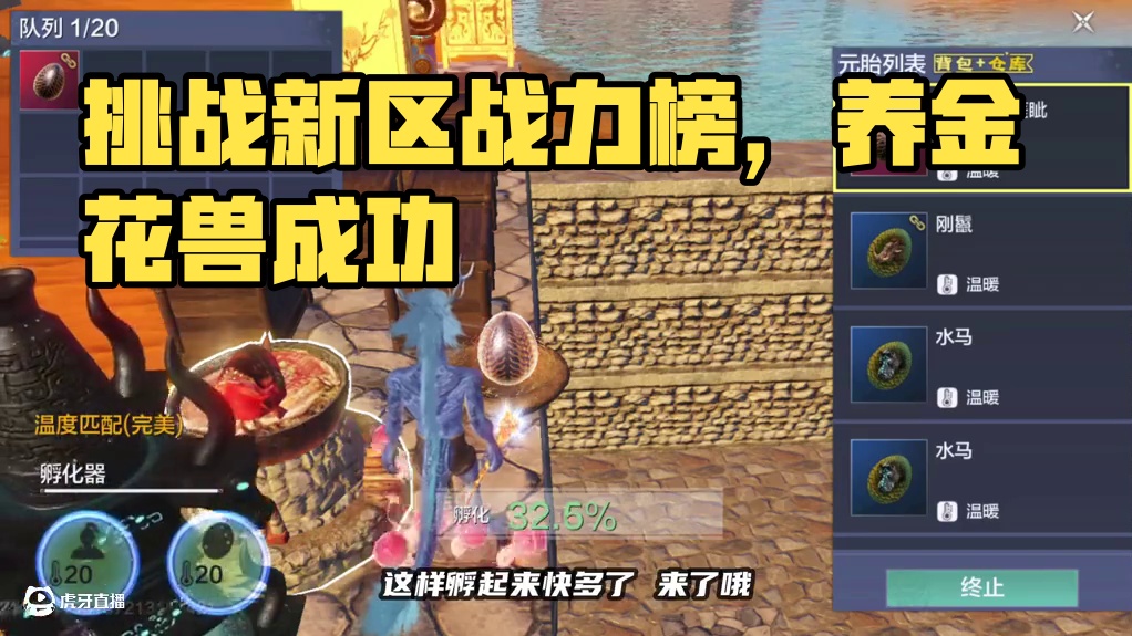 挑战速养一只睚眦，直接登上新区战力榜一 挑战速养一只睚眦，直接登上新区战力榜一#妄想山海