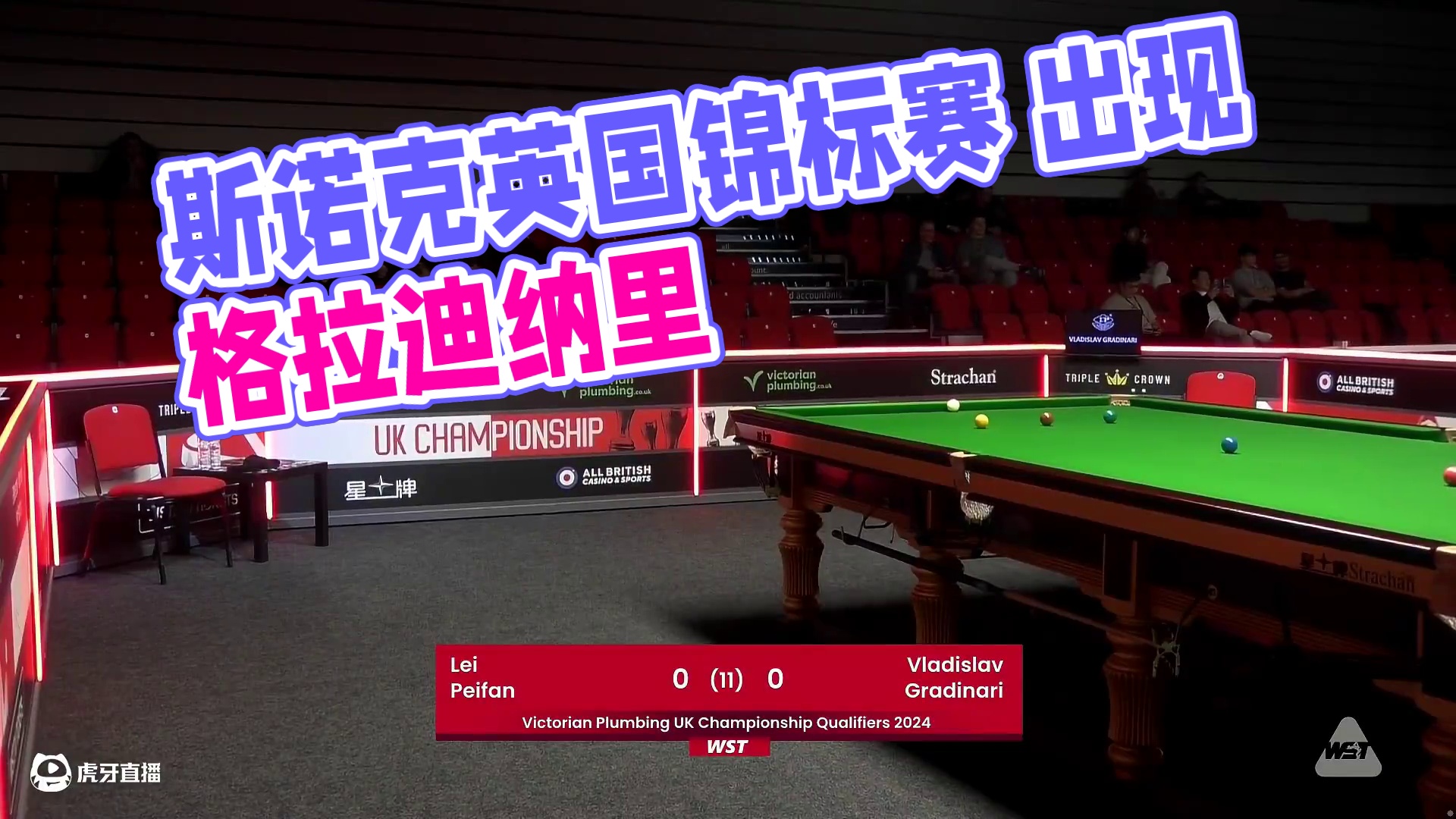 雷佩凡VS弗拉迪斯拉夫·格拉迪纳里 2024斯诺克英国锦标赛 清流