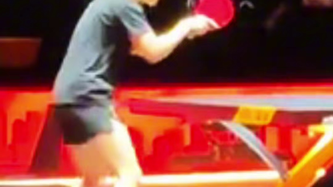 莎莎开始适应场地训练，佳佳陪练太拼了，邱指随时准备捡球