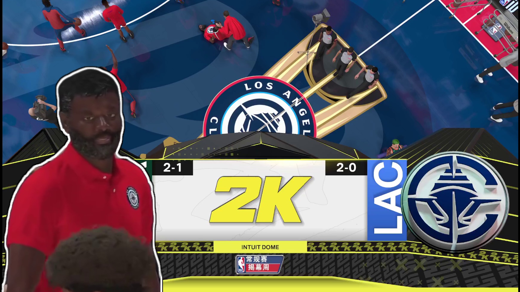 S4赛季-常规赛揭幕周 超音速vs快船 68-62 上半场