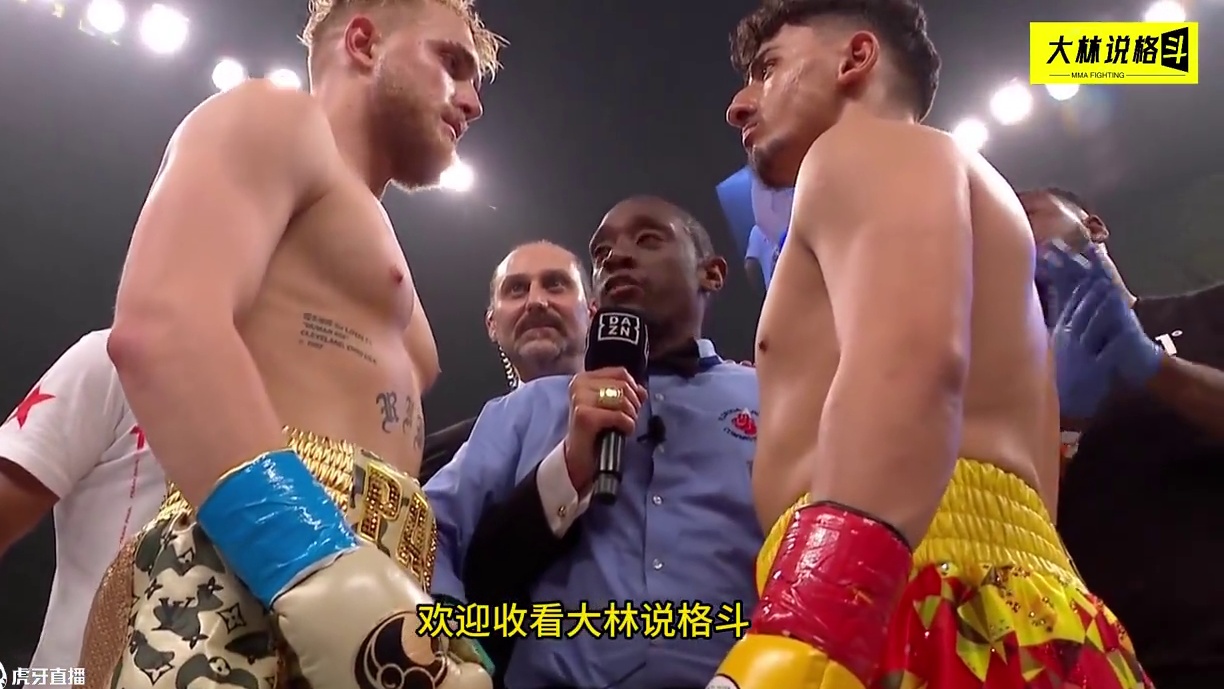 超级网红杰克保罗，一回合重拳KO安德森，豪夺六场连胜！ 杰克保罗VS安德森吉比#拳击 #格斗时刻 #