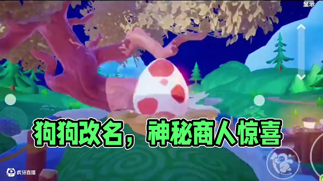 没等来蛋碎，等来了狗狗改名换装和神秘商人#两眼一睁就是元梦农场 #元梦之星 #元梦之星星语星愿赛季