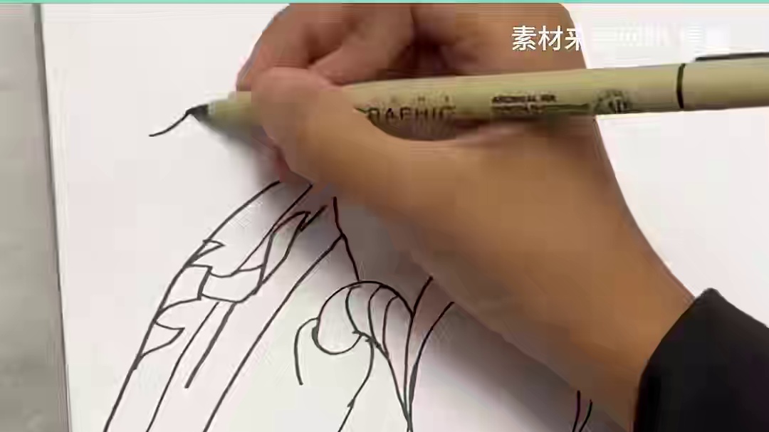 果然，努力在天赋面前一文不值#万万没想到 #震惊 #画画 #10后