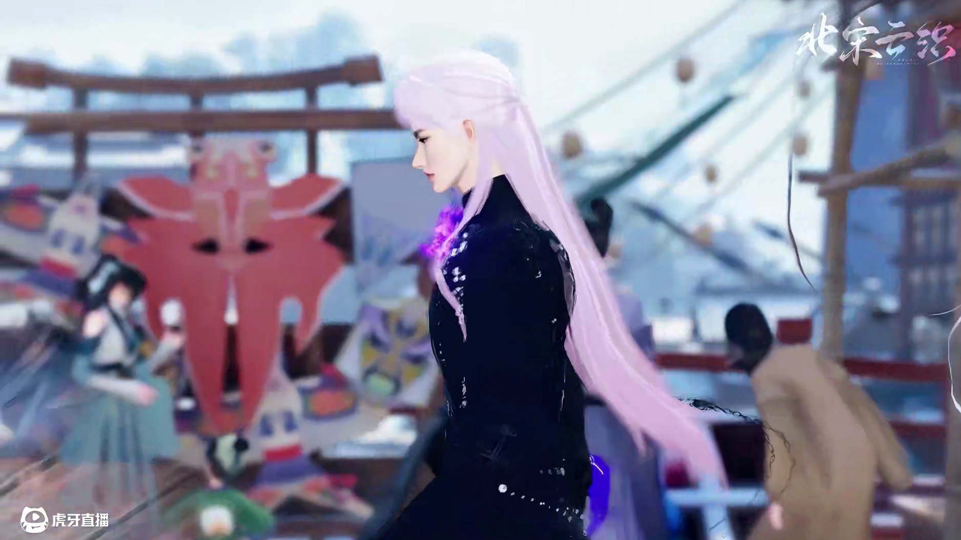 闲庭有晚霞，执手退天涯。 等了一年，终于让我拍上兄弟情了。
区服：沧海月明
主演：忧郁帅哥、帅翻全场