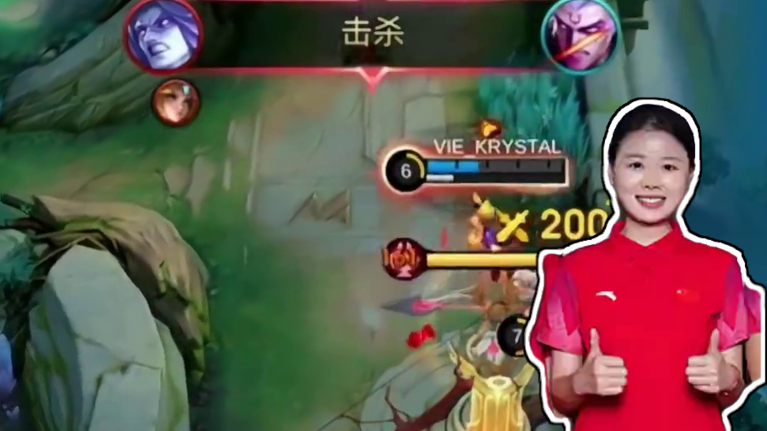 决胜巅峰(MLBB)中国代表队在亚洲电子体育运动会上横扫同组选手，全胜出线！#决胜巅峰女子电竞 #中