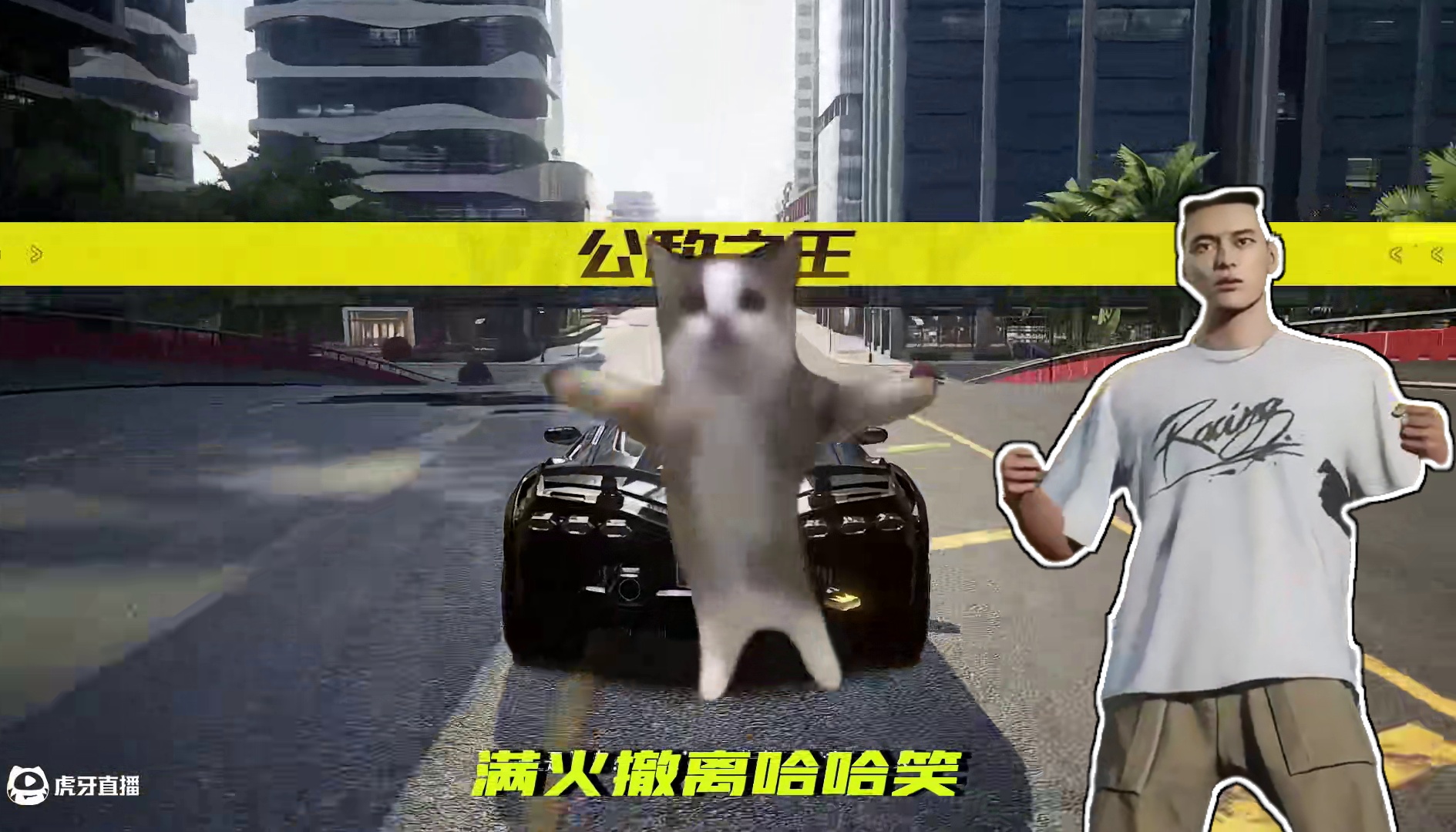 小猫能有什么坏心思呢，不过是想满火撤离罢了 #极品飞车集结#热力追踪#小猫咪能有什么坏心眼#小猫坏事