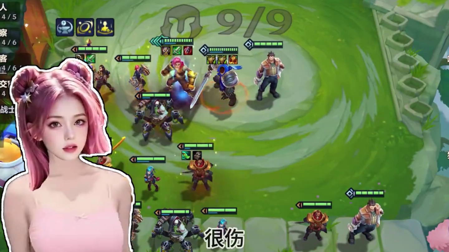 一拳超人蔚！一拳打碎神装铁男！超高属性配上盖伦血量高达六千多！简单无脑 伤害爆表！#在金铲铲等双城大