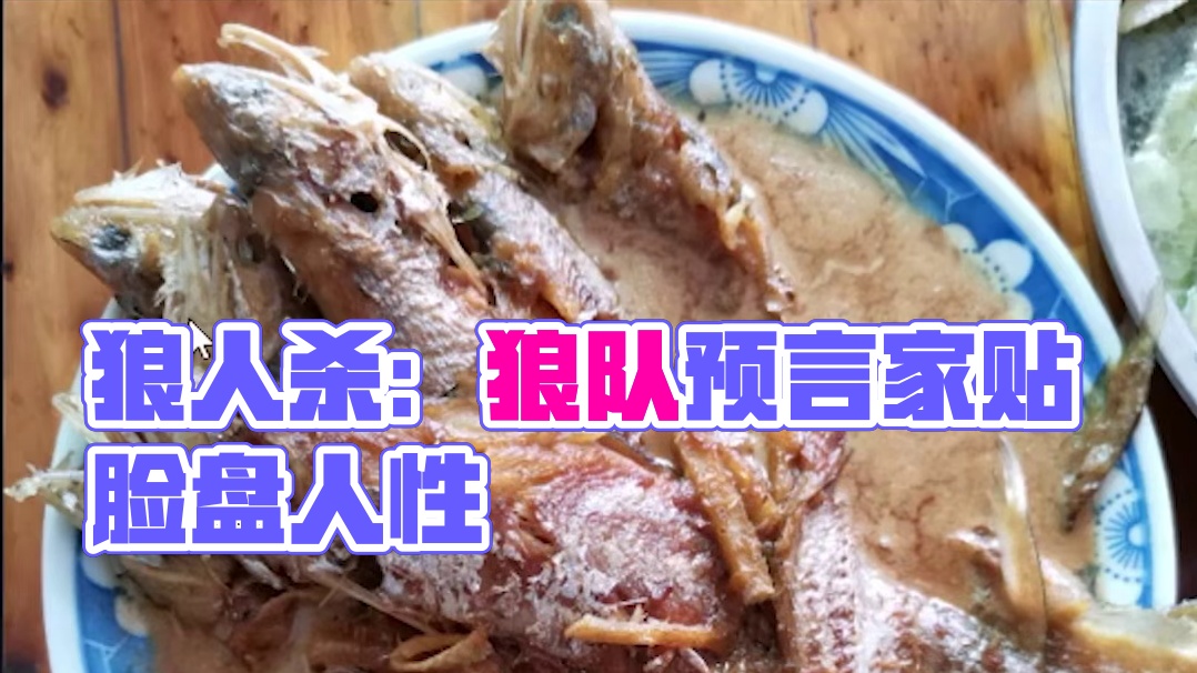 【狼人杀】狼队给新手预言家打贴脸 第三天开始盘人性