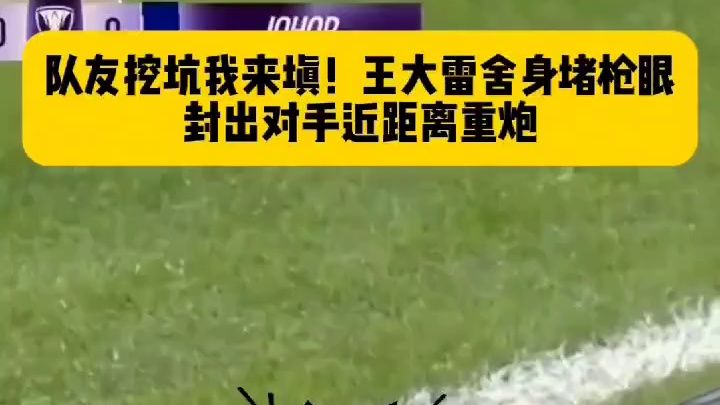 这条防线真不能没有你