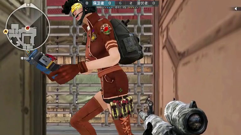 这真不是演员啊，我呆着好好的他就来给我惊喜了啊~ #穿越火线 #游戏 #搞笑