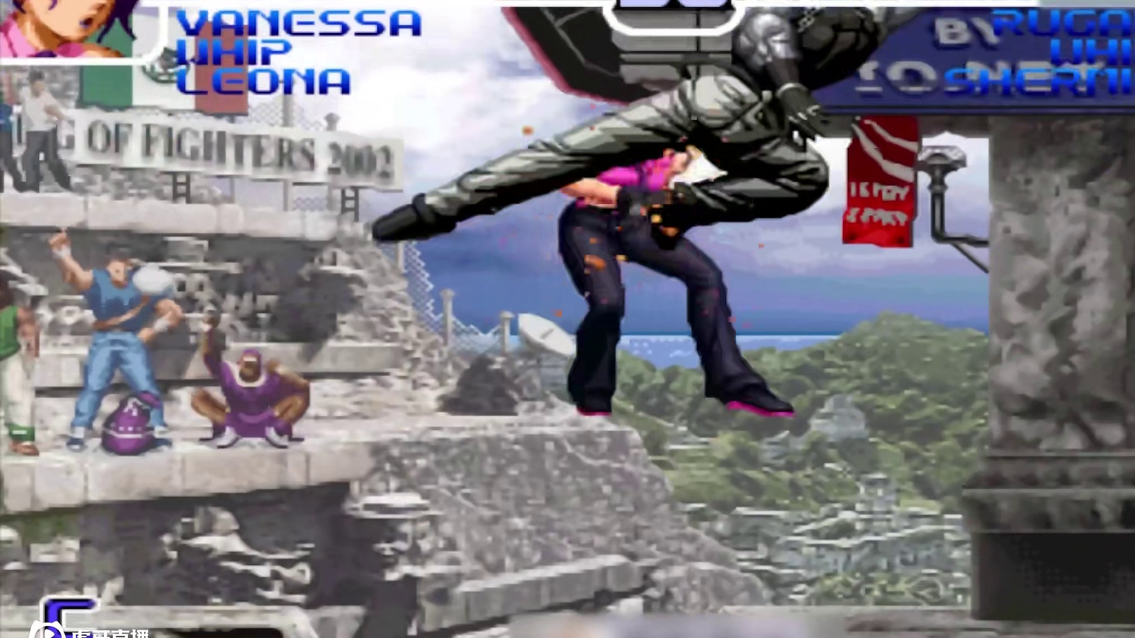 拳皇2002：七枷社岩浆拳一招制敌，阿楠成为肖陈全最大威胁