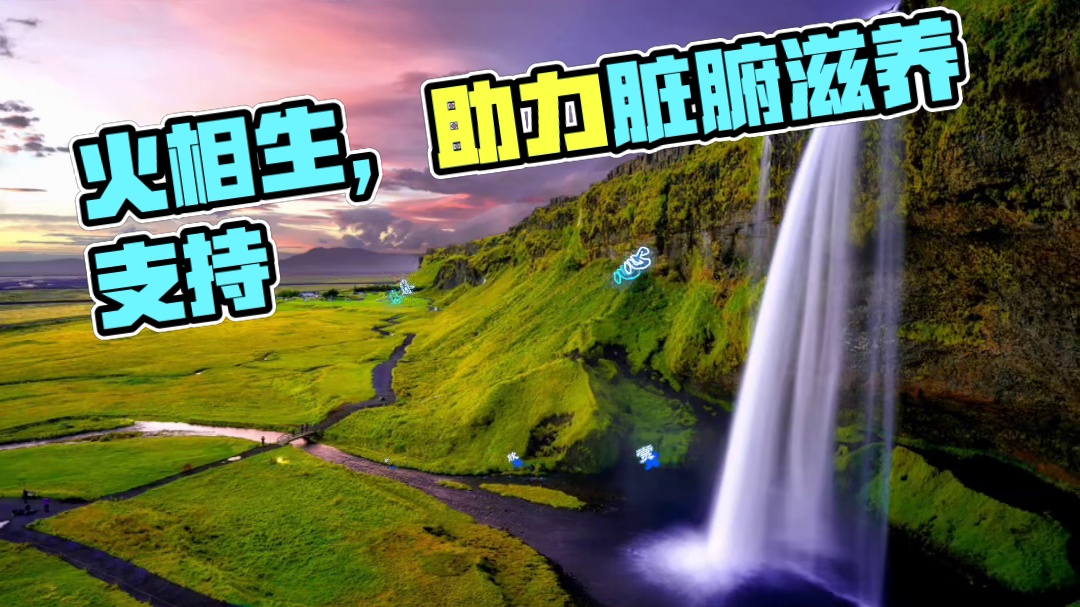 心属火与其他脏腑的关系（相生）