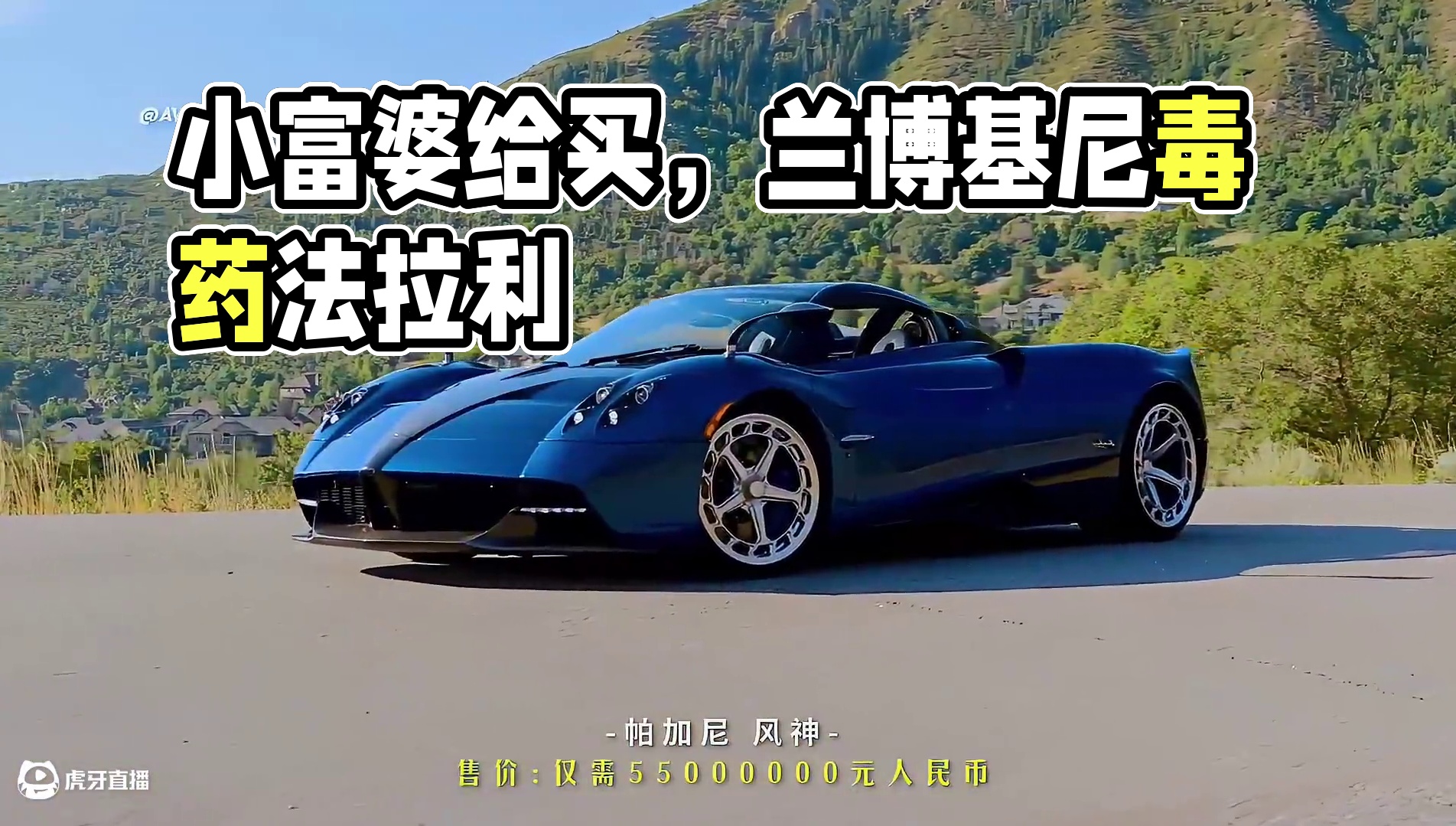 “自己买不起 那就让你身边小富婆给你买!” #兰博基尼毒药 #法拉利拉法