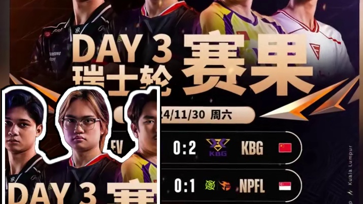 M6世界总决赛瑞士轮Day3赛果送达，中国KBG2:0阿根廷EV。今日14:00，精彩比赛继续。#决