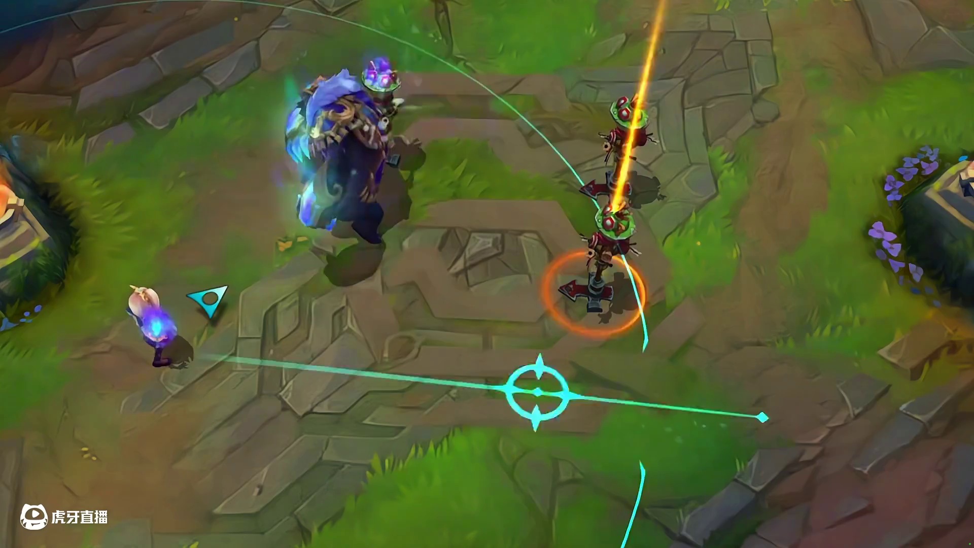 联盟手游北极星使者安妮皮肤特效预览 #英雄联盟手游