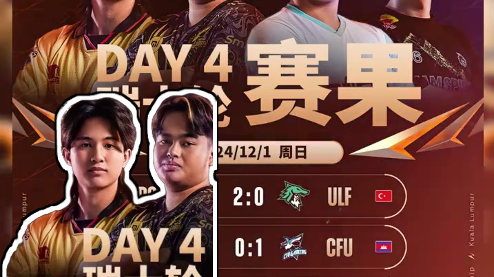 M6世界总决赛瑞士轮Day4赛果呈上，第四轮抽签结果新鲜出炉，12月3日15:00，比赛继续。#决胜