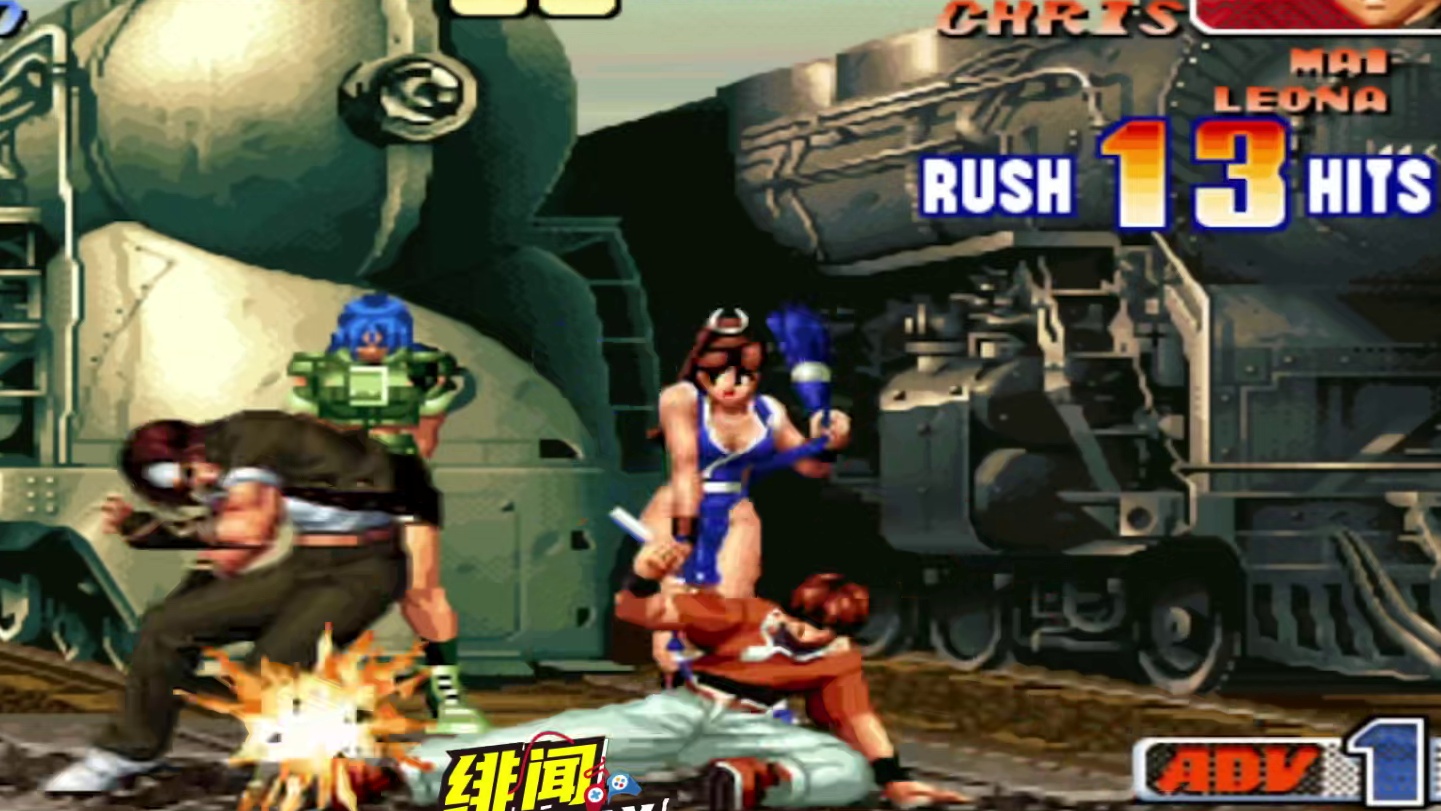 拳皇98c：这样的草薙京才能叫火神！拳王亲王的实力深不可测