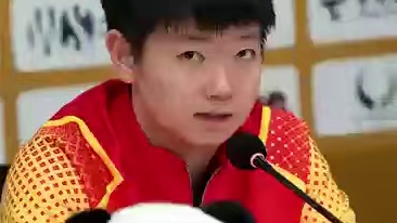 【】 国乒混团三连胜后，孙颖莎被问及“莎头”组合是否会在接下来的比赛中出战混双比赛。孙颖莎 表示：“