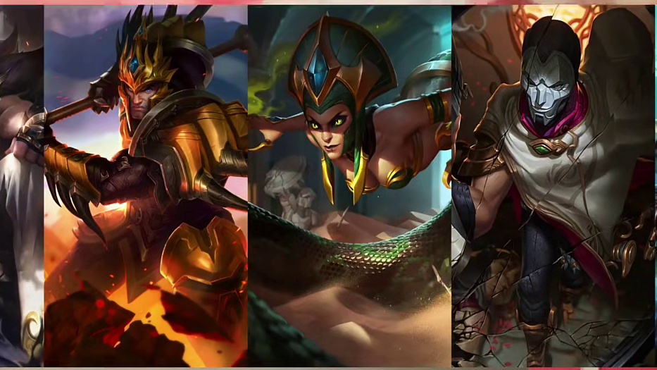 手游蛇年春节皮肤依然是剪纸仙灵 #英雄联盟手游 #lol手游双城之战