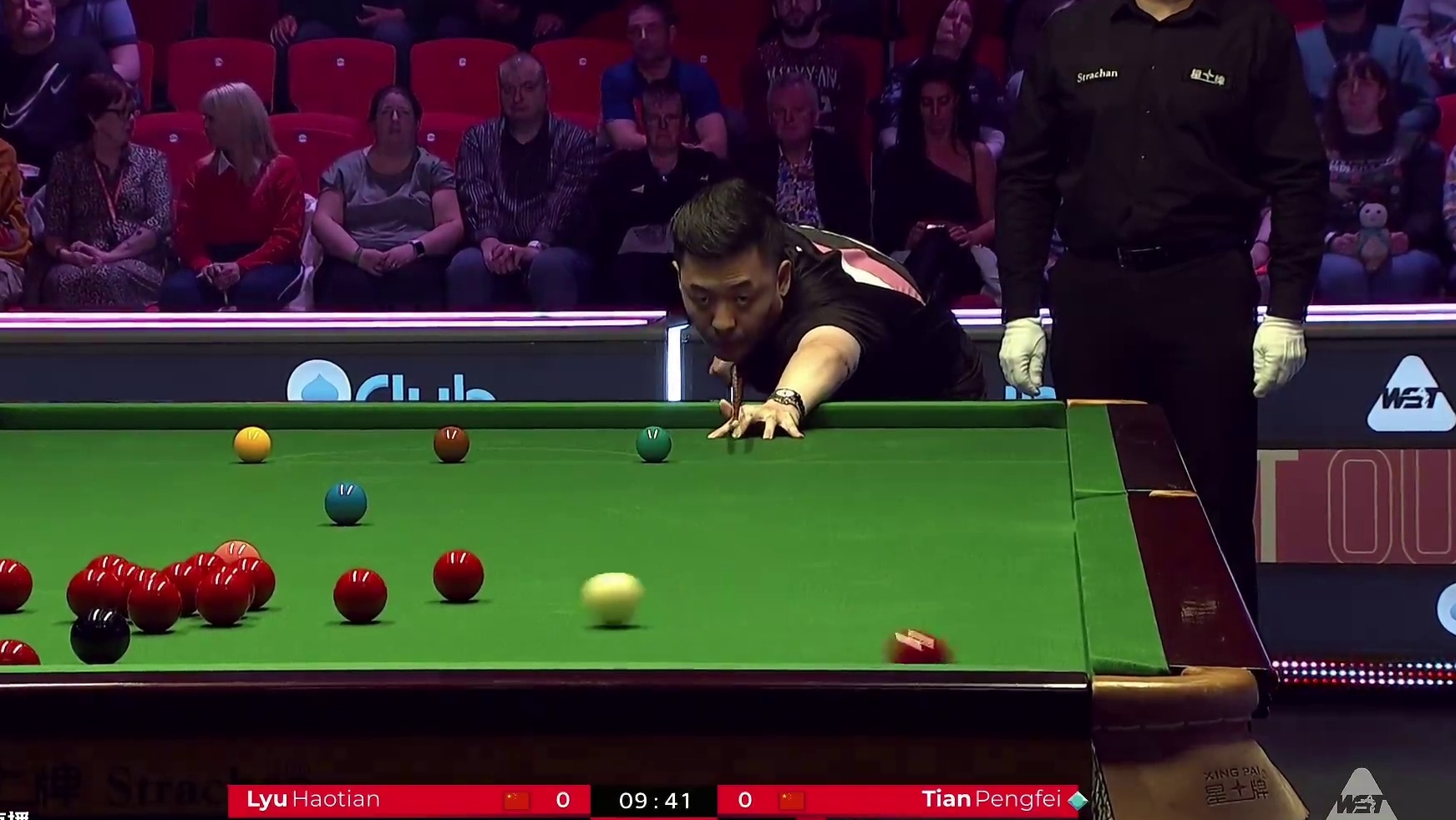 吕昊天VS田鹏飞2024斯诺克单局限时赛 清流