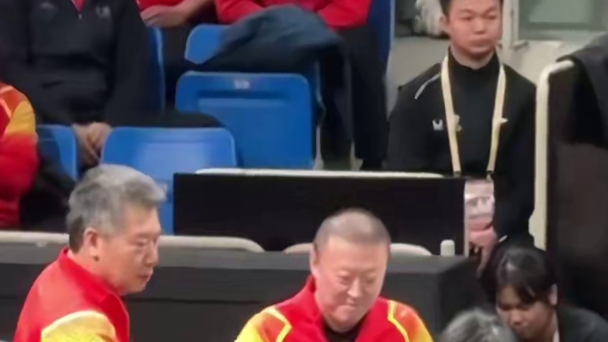 国乒VS德国，孙颖莎3比0光速打卡，赛后开心和三位教练击掌！#看见音乐计划#配乐有奖