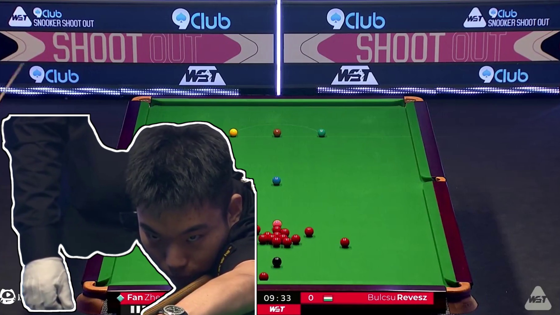正播斯诺克单局限时赛！范争一火力全开疯狂进攻，现场彻底沸腾了！