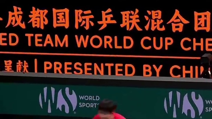 赢下韩国队后王楚钦笑了，比起胜利更加欣赏两人在比赛中的互帮互助！#孙颖莎 #王楚钦