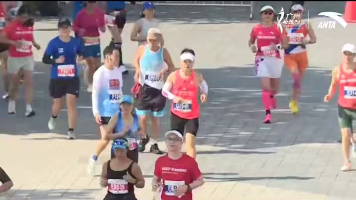 我的 2024 广州马拉松 VCR，跑一座城，爱上一座城市 #2024广州马拉松 #跑场马拉松爱上一