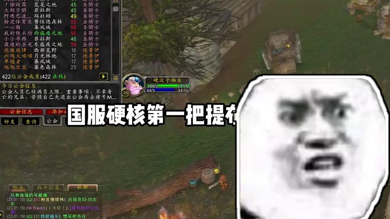 硬核模式第一把提布 #魔兽世界 #魔兽怀旧服 #硬核模式 #我们比你们一个世界