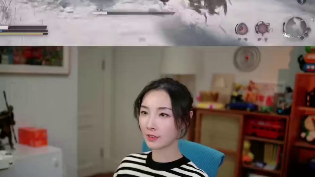 我自己重看，都只看下屏(/ω＼*)… #女流66 #黑神话悟空新玩法解读 #黑神话悟空 #万样骁凶 