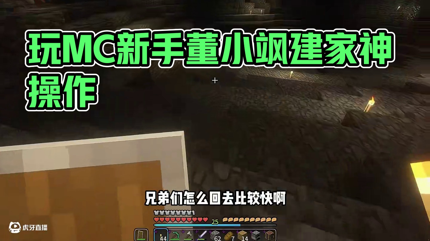 第一次玩MC，当然要建个温馨小家 #我的世界 #单机游戏 #董小飒