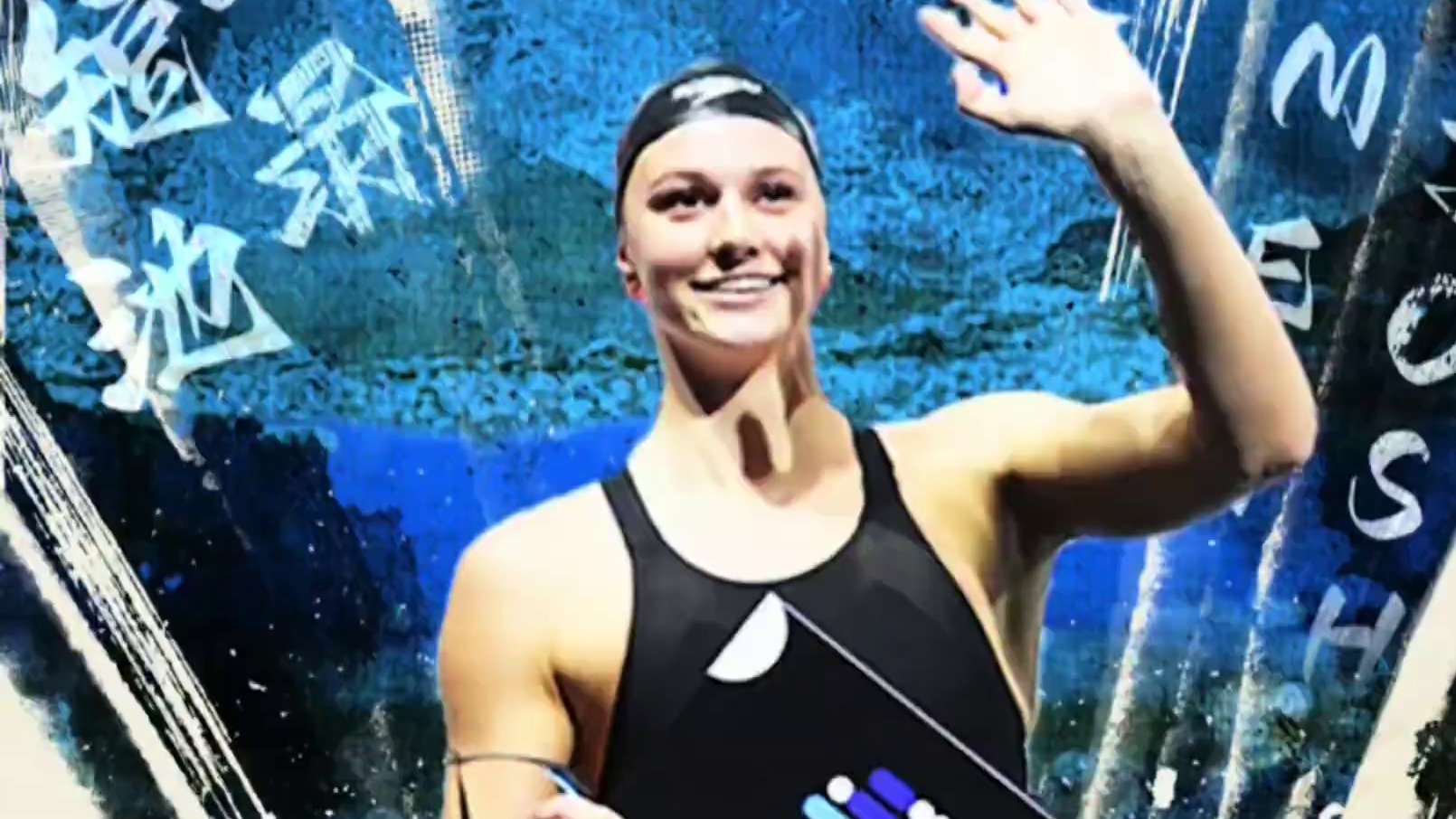 高清视角一睹绝对实力！布达佩斯短池世锦赛女子400米混合泳决赛，麦金托什4:15.48打破世界纪录夺