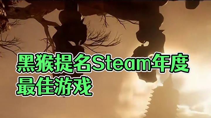 纵使手残仍大爱！黑猴提名Steam年度游戏 #steam游戏 #黑神话悟空 #年度游戏 #动作游戏 