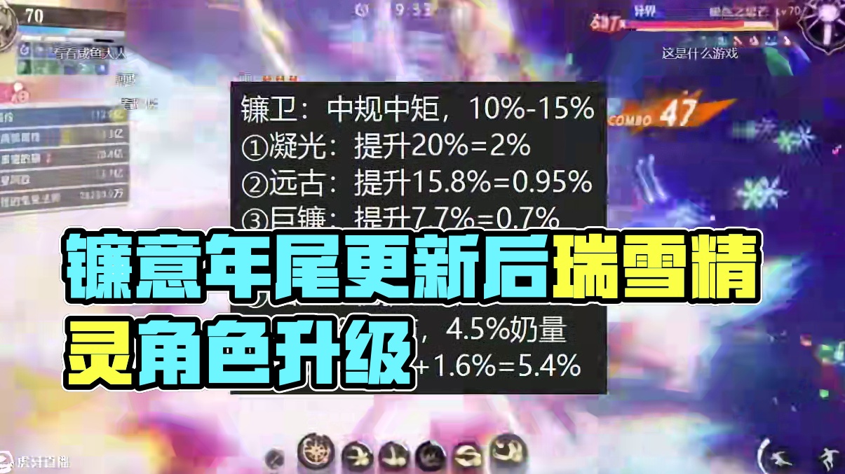 镰意在燃烧崛起！这有可能是本次第二个受益的角色了吧。 #晶核全民星计划 #晶核coa #晶核瑞雪精灵