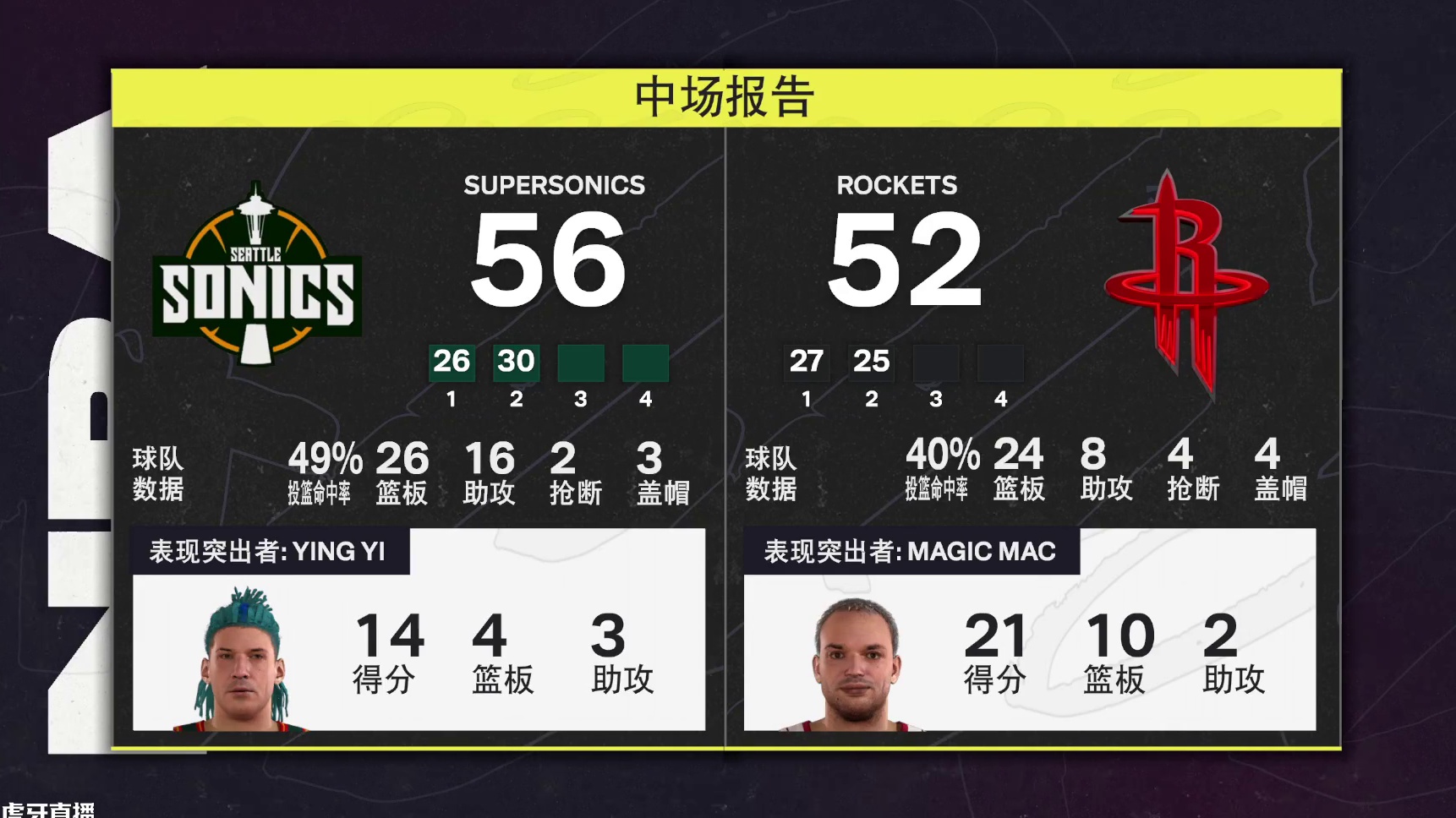 S4赛季-季后赛西决G5 超音速vs火箭 106-118