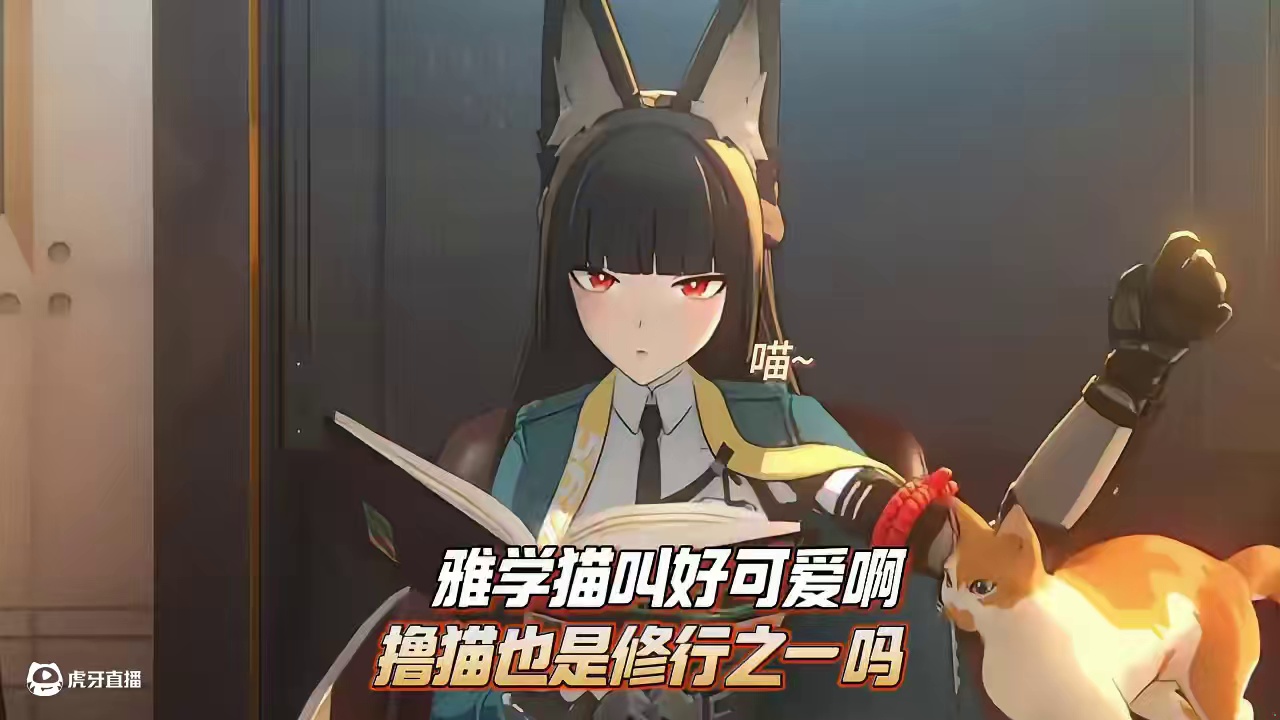 撸猫也是星见雅的修行之一吗？ #绝区零 #绝区零创作激励计划 #绝区零星见雅 #绝区零攻略杂谈
