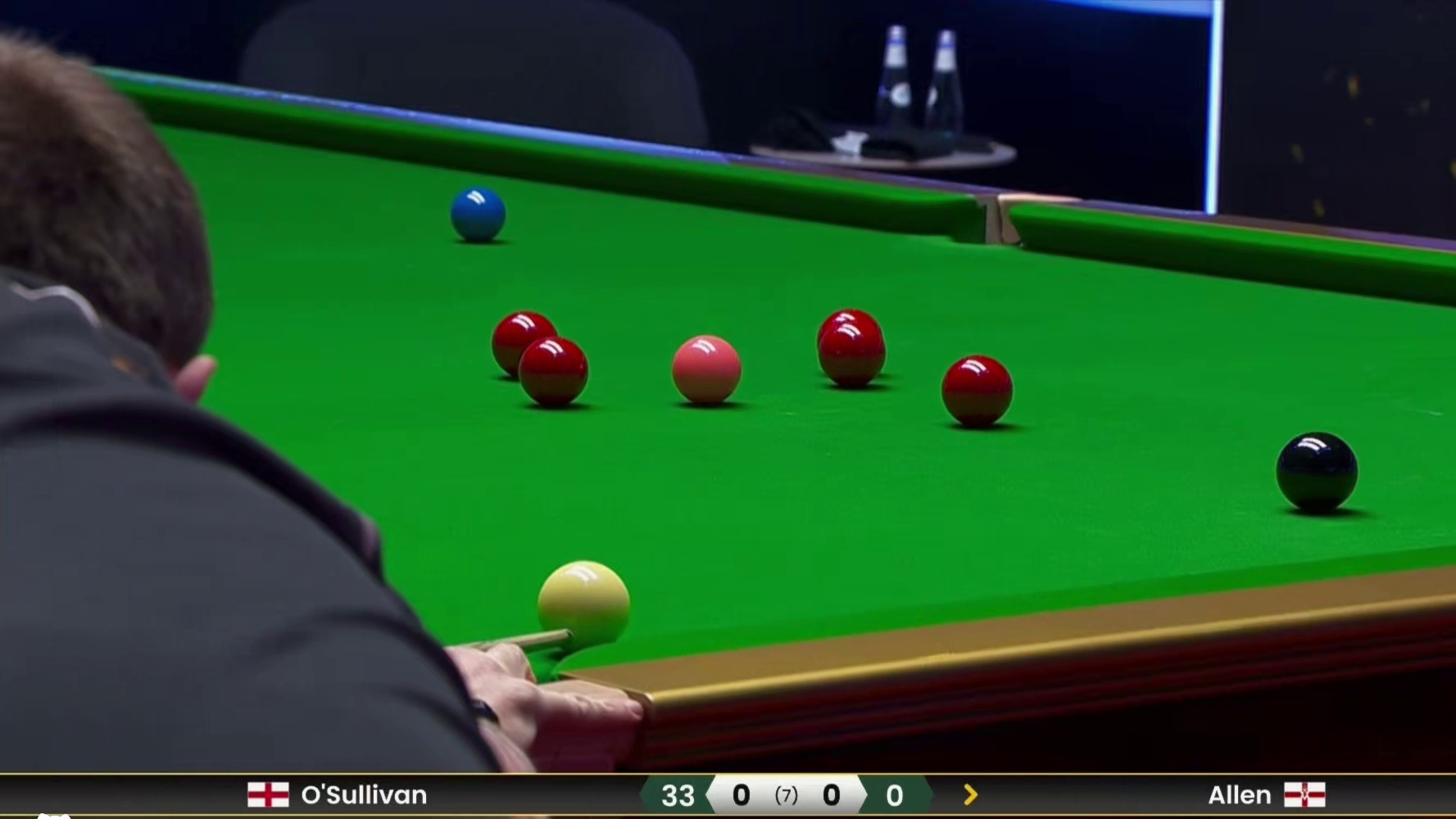 奥沙利文 vs 艾伦｜利雅得锦标赛半决赛｜12.20赛事精华